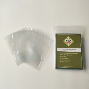Crystal Clear Pro-fit Standard Card Sleeve 63.5x88mm Manchons de jeu de société